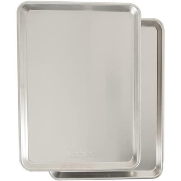 Half Sheet - USA Made Aluminum Sheet Pan, 2-Pack - Picture 1 of 7